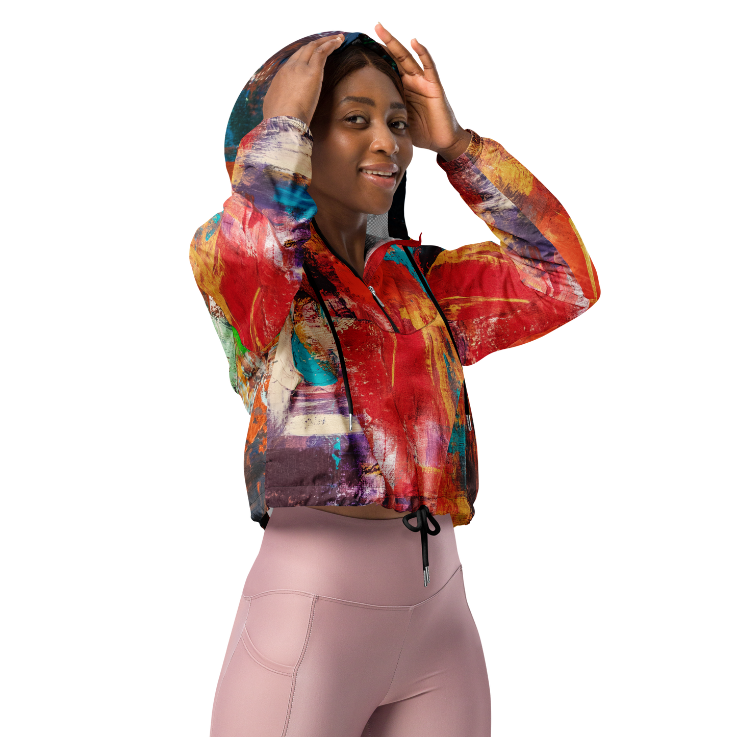 Women’s cropped windbreaker