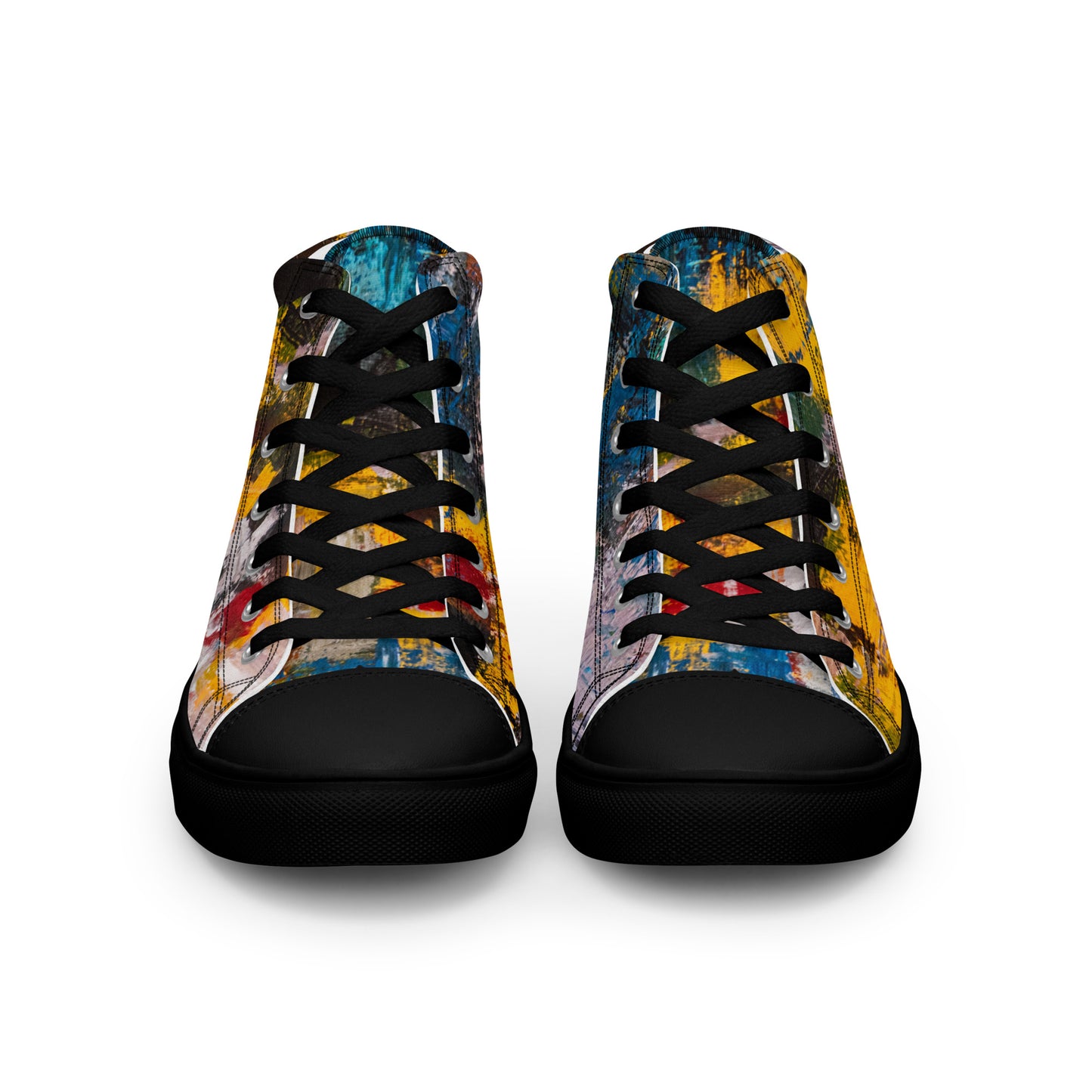 Men’s high top canvas shoes