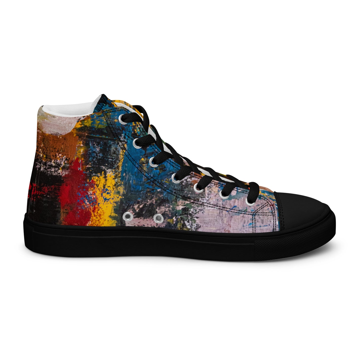 Men’s high top canvas shoes