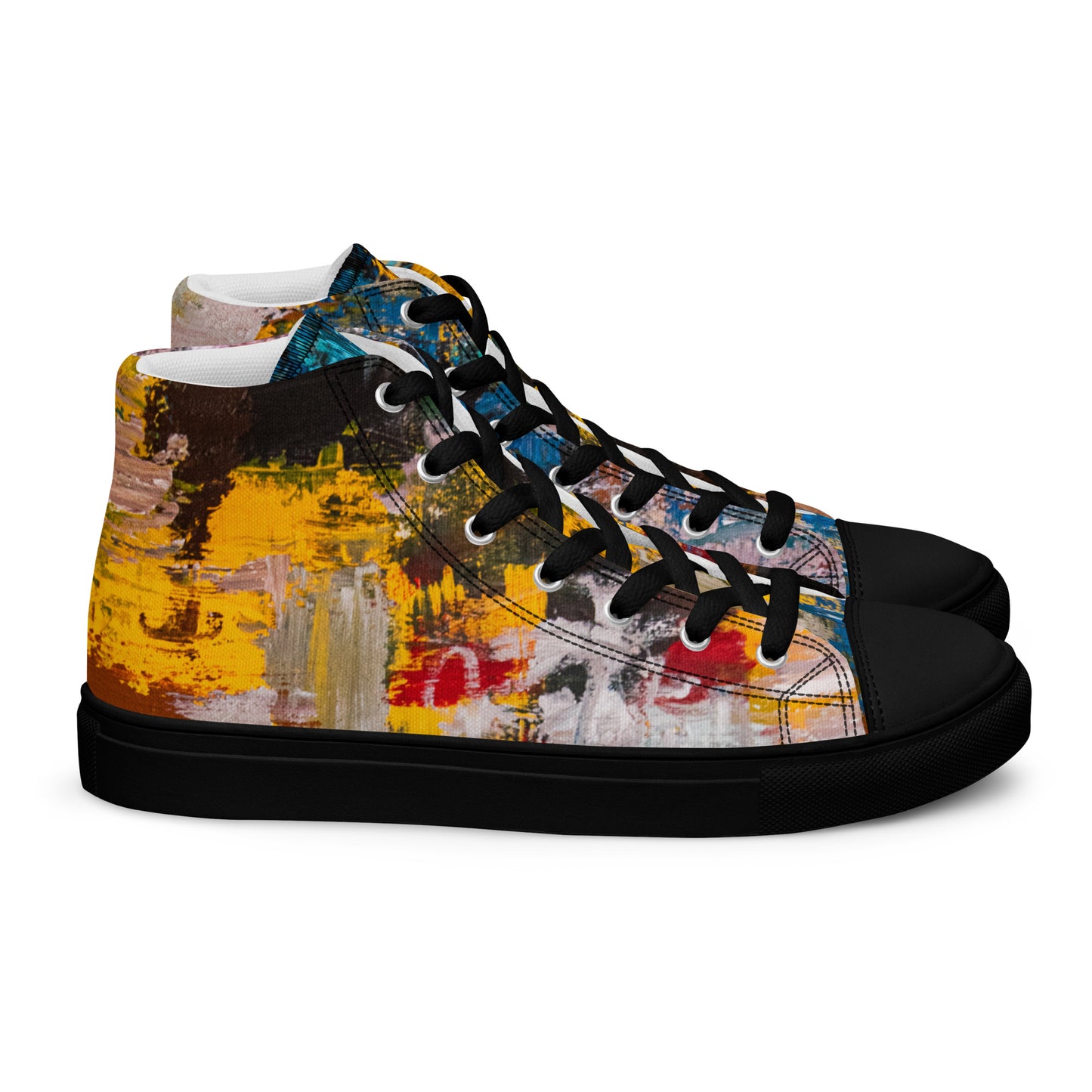 Men’s high top canvas shoes