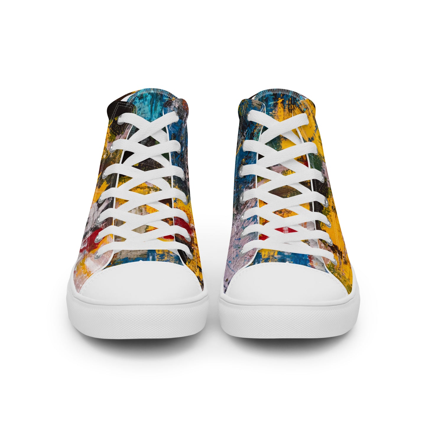 Men’s high top canvas shoes