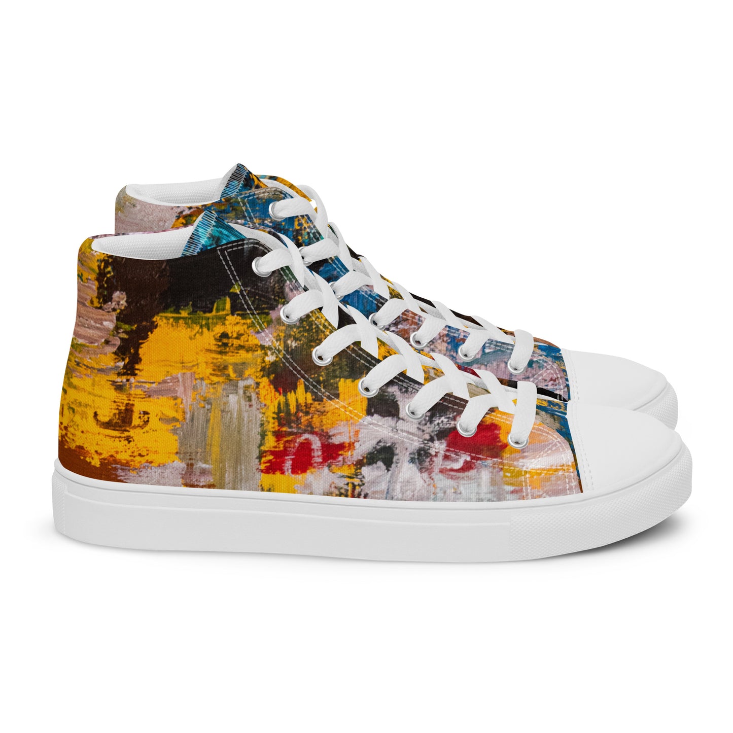 Men’s high top canvas shoes