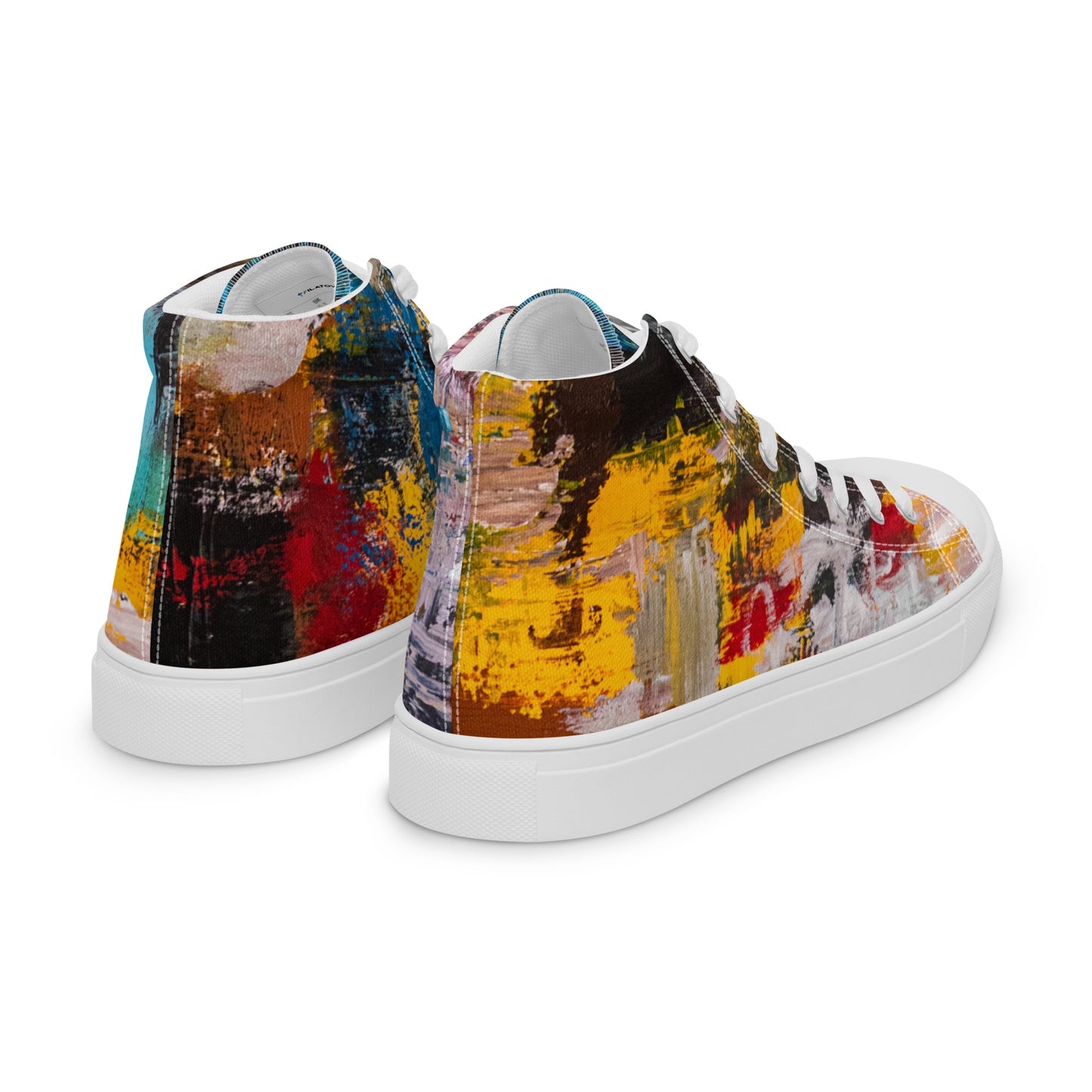 Men’s high top canvas shoes