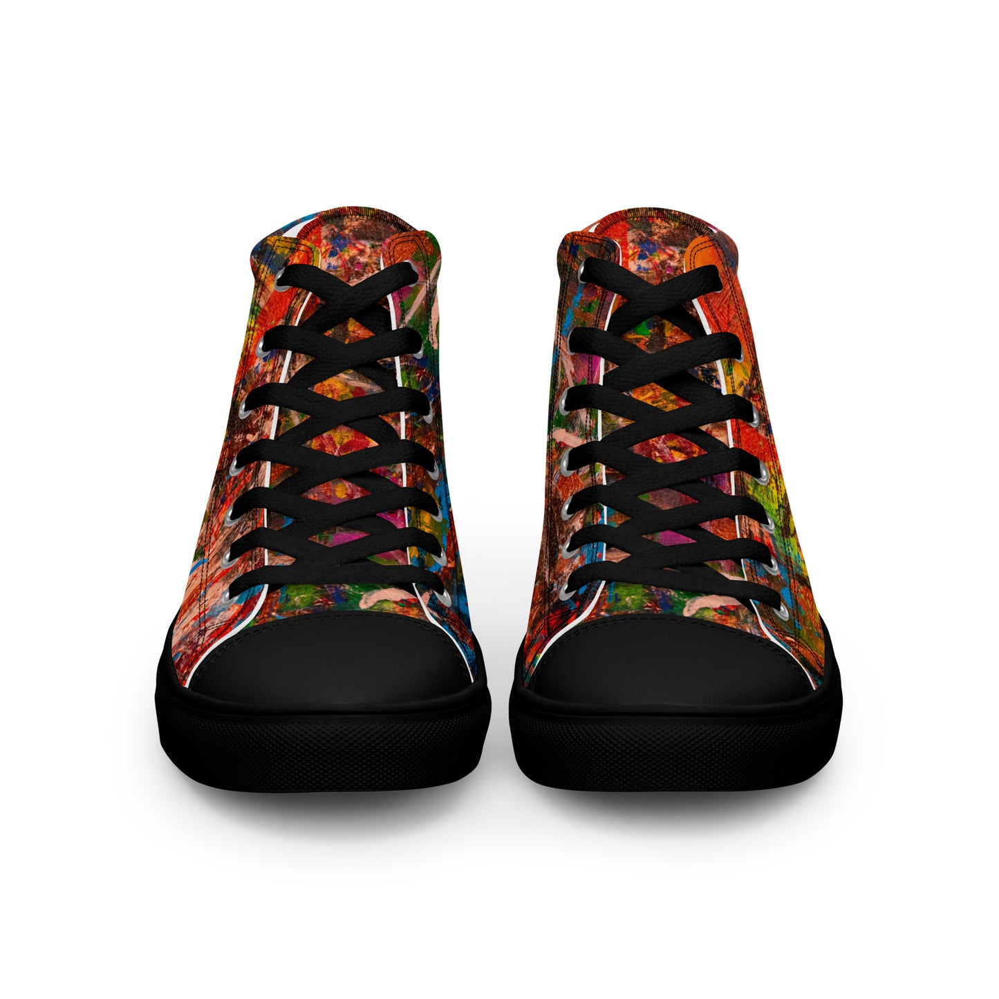 Women’s high top canvas shoes