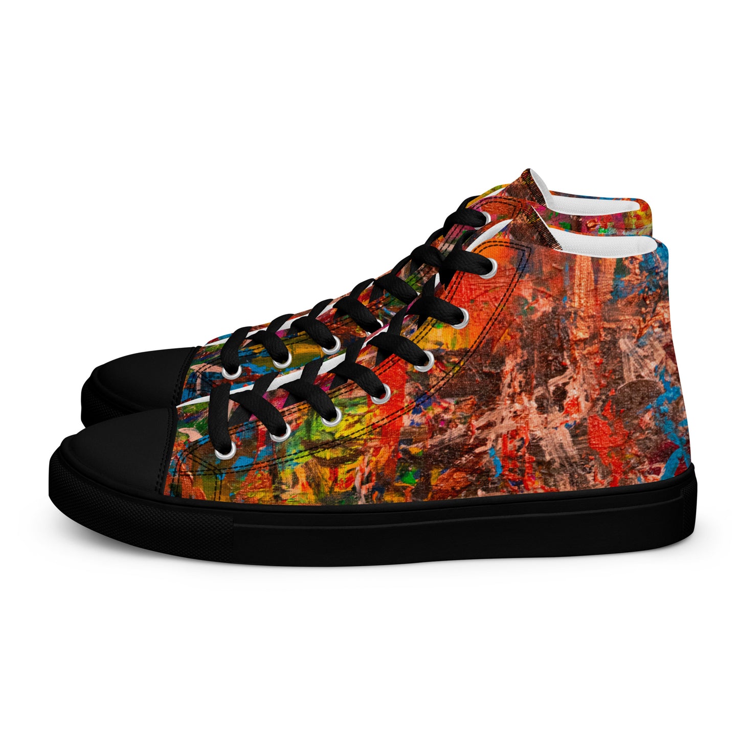 Women’s high top canvas shoes