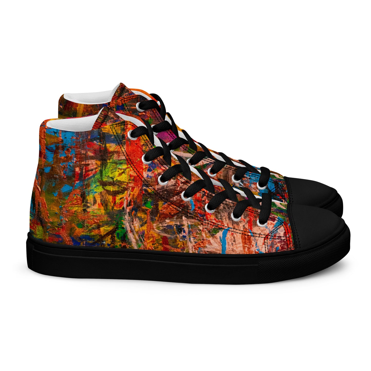 Women’s high top canvas shoes