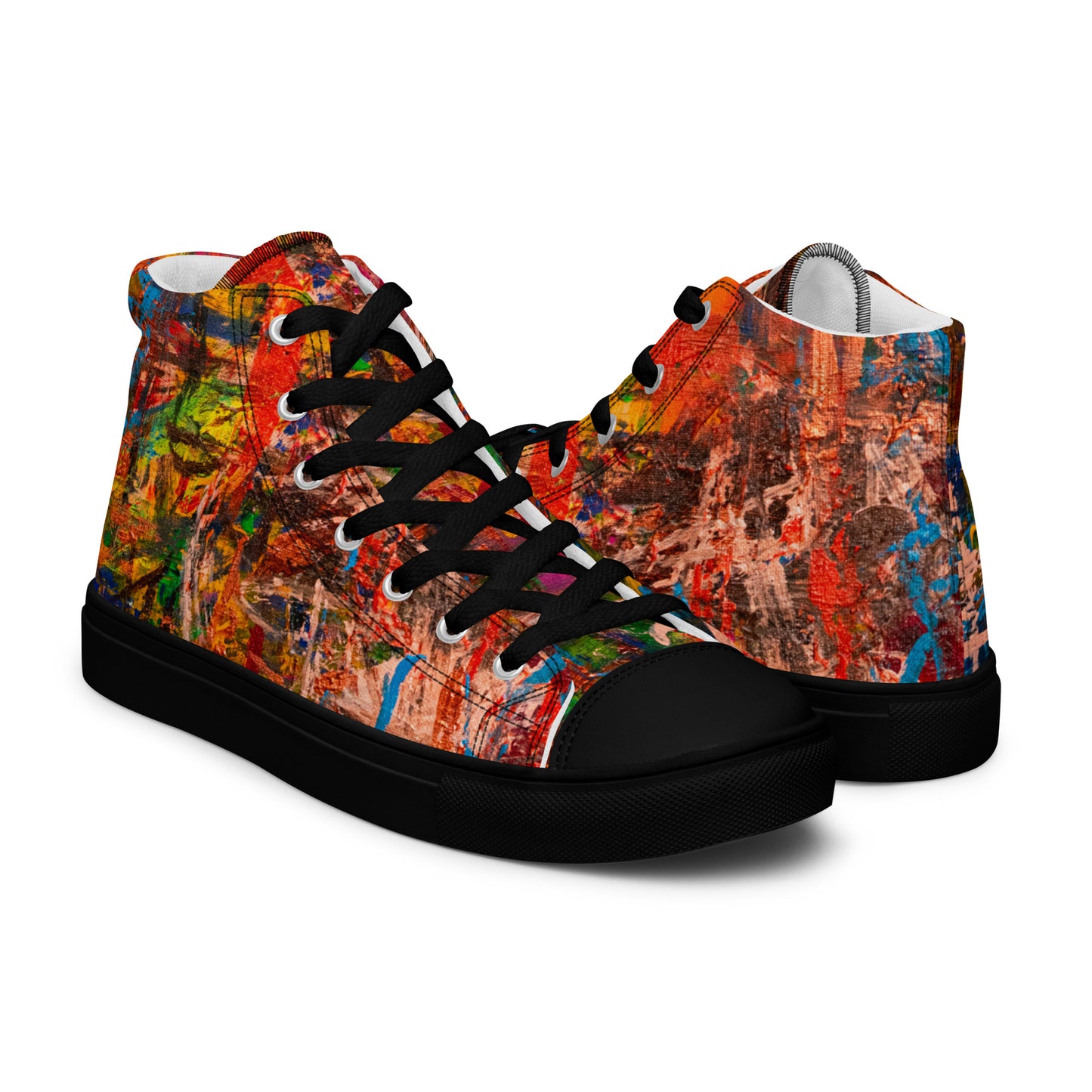 Women’s high top canvas shoes