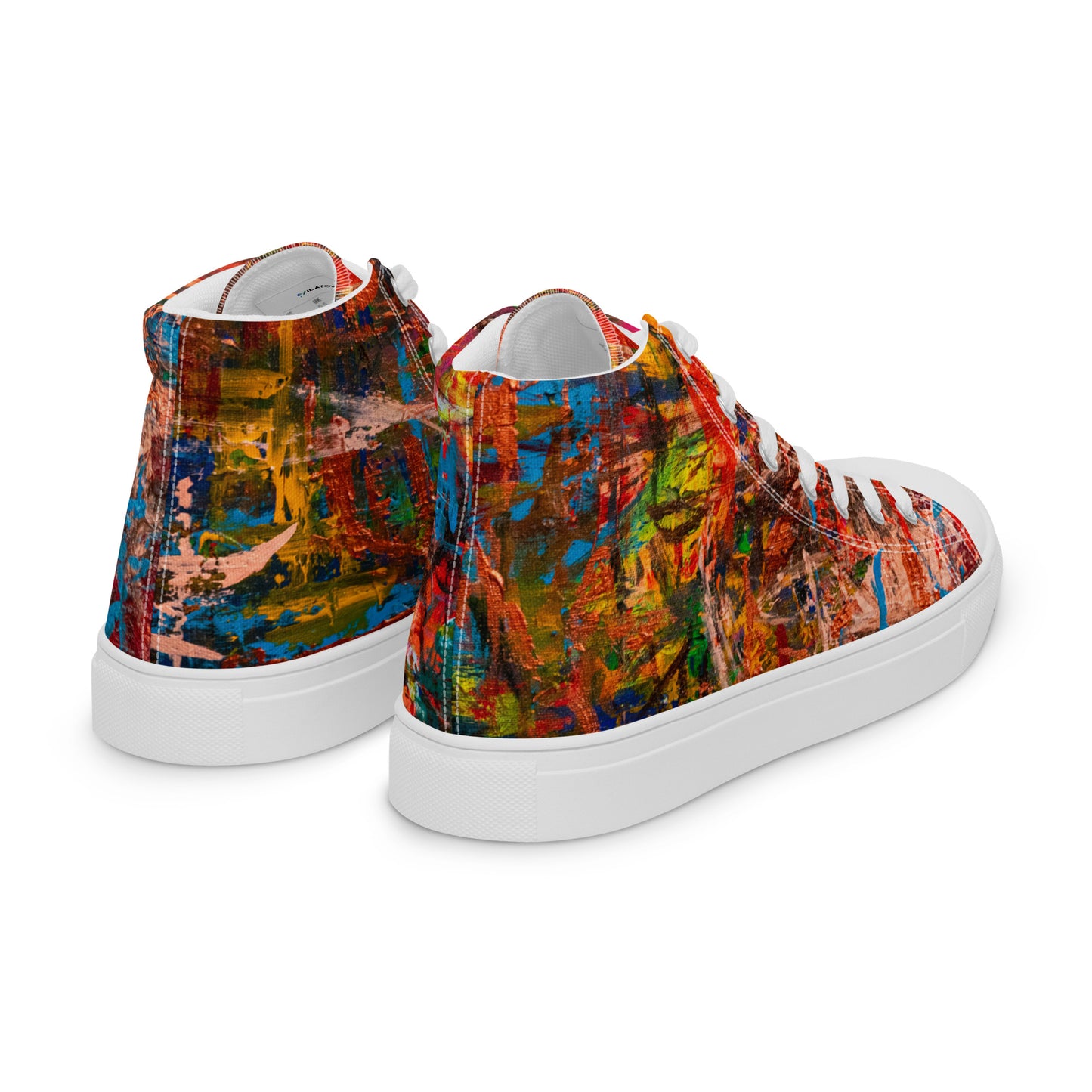 Women’s high top canvas shoes