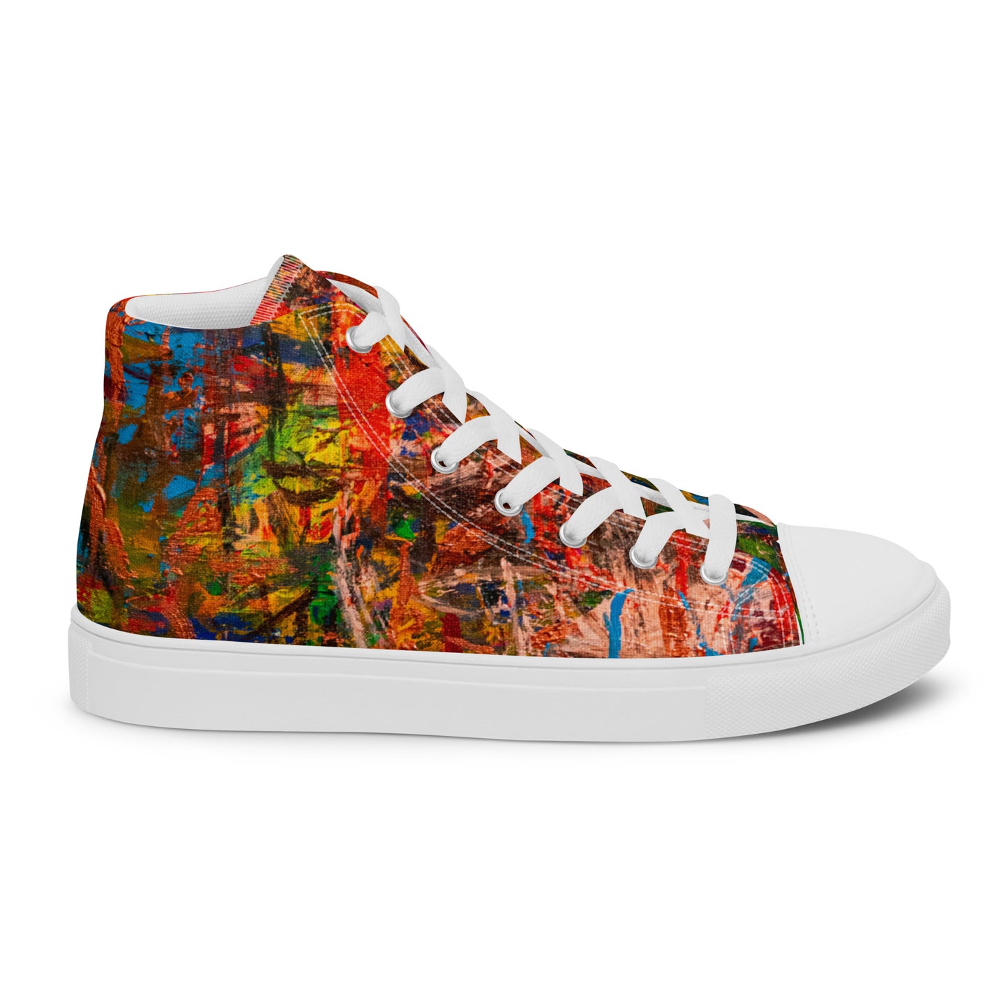 Women’s high top canvas shoes